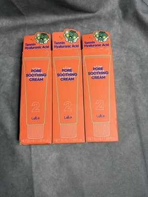 Lab.it Slim Pore Soothing Cream 3-Pack   50mL Each   Tannin + Hyaluronic Acid