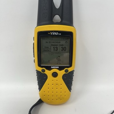 Garmin Rino 110 Handheld GPS Navigator FRS/GMRS Two-Way Radio w