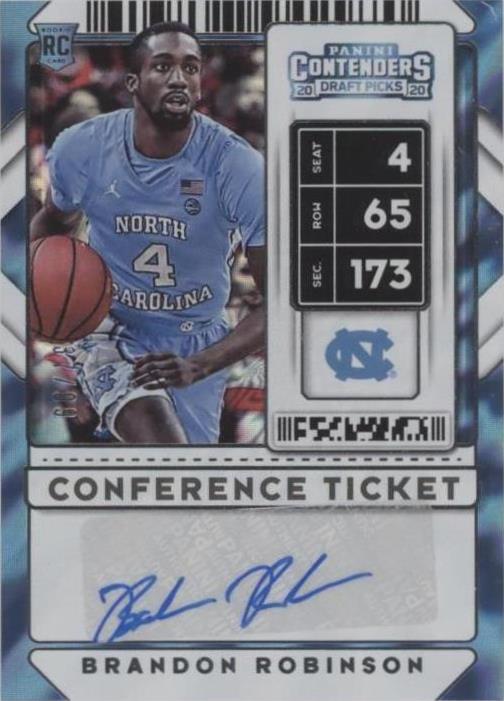 2020-21 Panini Contenders Draft Picks - Brandon Robinson #136 - 1 of 2