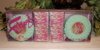 Vintage Faberge Soap & Bath Cube Set - Rare Vintage Faberge Soap & Bath Cube Set - Rare