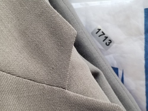 VESTIMENTA Blazer Sport Coat Casual Button 100% Wool Made in Italy Size 54 Beige - Picture 15 of 15