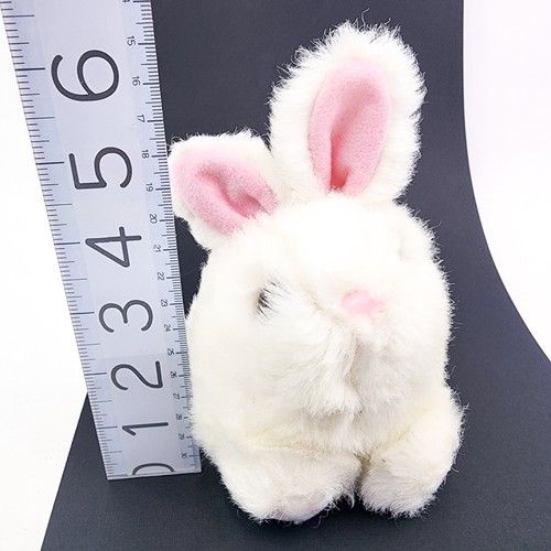 Peluche vintage Swibco Puffkins coniglietto coniglio fortunato il coniglio bianco 1994 - Foto 2 di 9