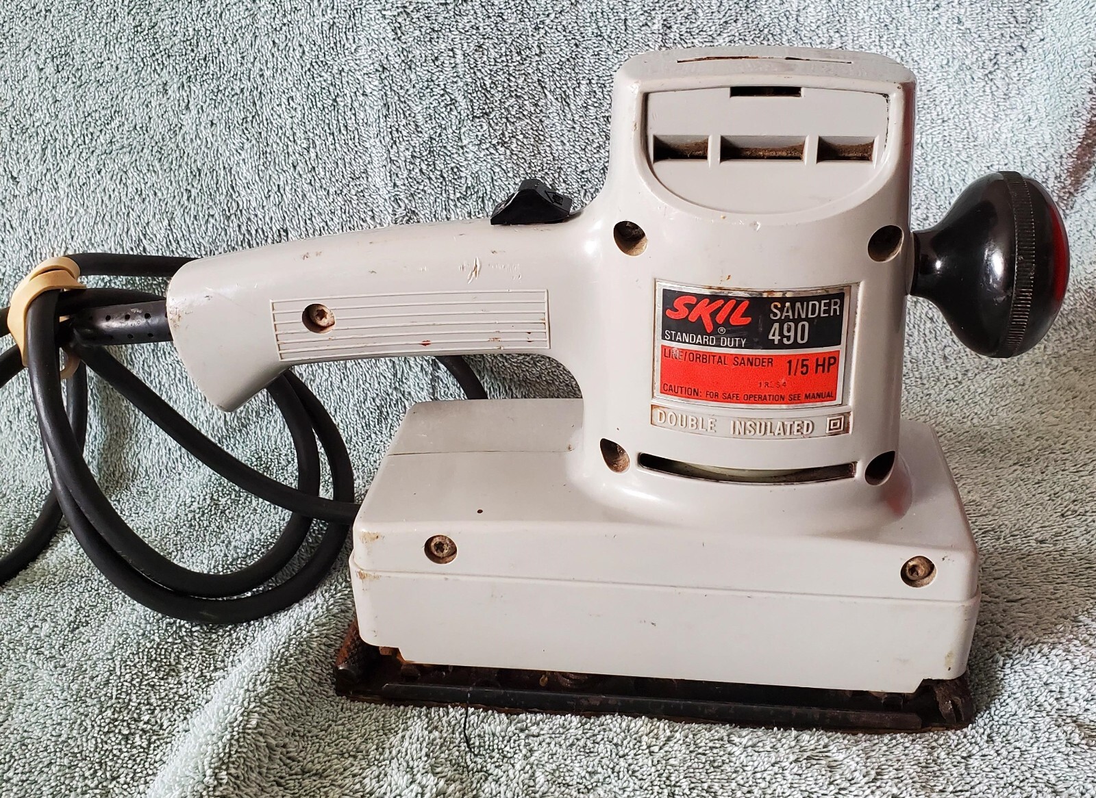 Skil Sander 490, corded electrical sander, good condition, standard