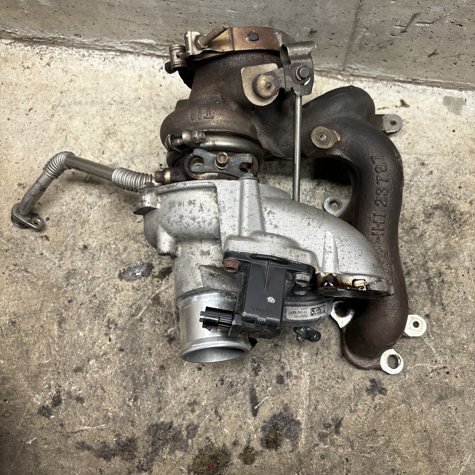 RIGHT PASS Engine Turbo Turbocharger Assembly OEM Maserati Quattroporte M156