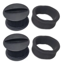 2 Washable Filter & Foam for Bissell 32R9 Style 16 CleanView Helix Vacuum