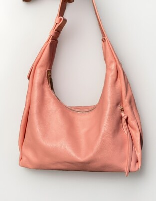 Beautiful Tote Le Monde Hobo Bag EUC Salmon Sassy And Classy 
