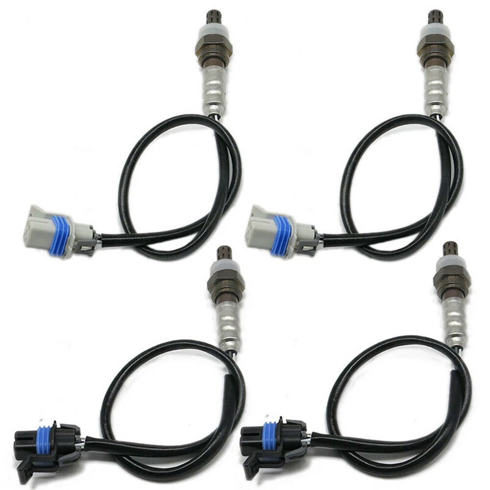 Sensores de oxígeno aguas arriba+aguas abajo 4 piezas para Chevrolet Express 3500 4,8 L 2005-2007 Foto 3 de 4