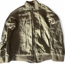 Light Olive / Tan Bomber Jacket