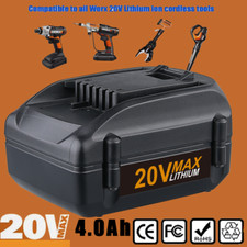 For WORX 20V MAX Extend Lithium Battery 20 Volt WA3520 WA3525 WA3575 WG155 WG540