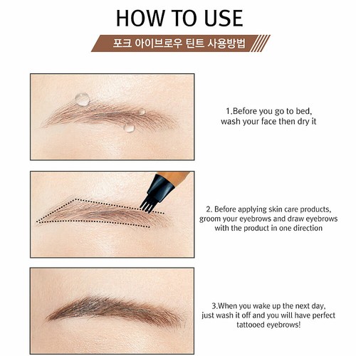 RiRe fork Tattoo Eyebrow Tint 2g Lasts up to 8 days! Long Lasting Waterproof - Picture 10 of 12
