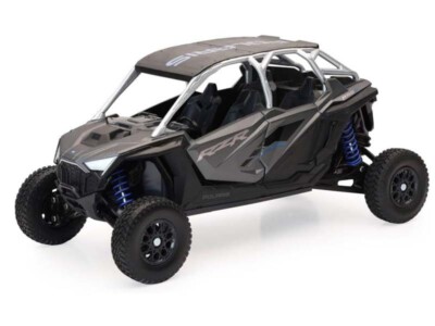 Polaris RZR Pro R   Silver Side-By-Side 1:18 Scale Model - New Ray 58453A