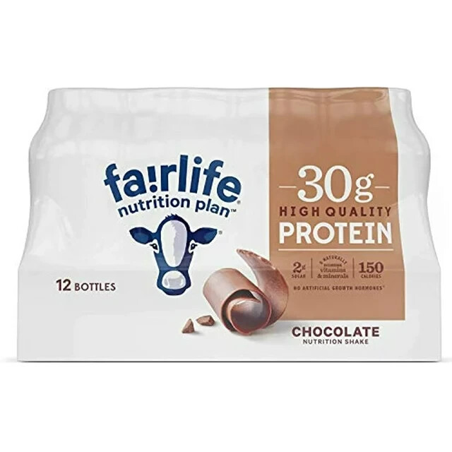 Fairlife nutrition plan&nbsp;30 g protein Chocolate Flavor Shake - Pack of 12