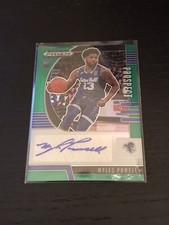 2020 Panini Prizm Draft Picks Myles Powell Auto Rookie Green RC