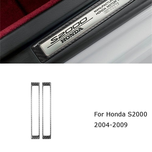 For Honda S2000 Interior Door Sill Panel Cover Decor Scuff Plate Trim 2000-2009 - Picture 2 of 12