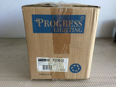 PROGRESS LIGHTING P3190-33 COBBLESTONE LIGHT FIXTURE
