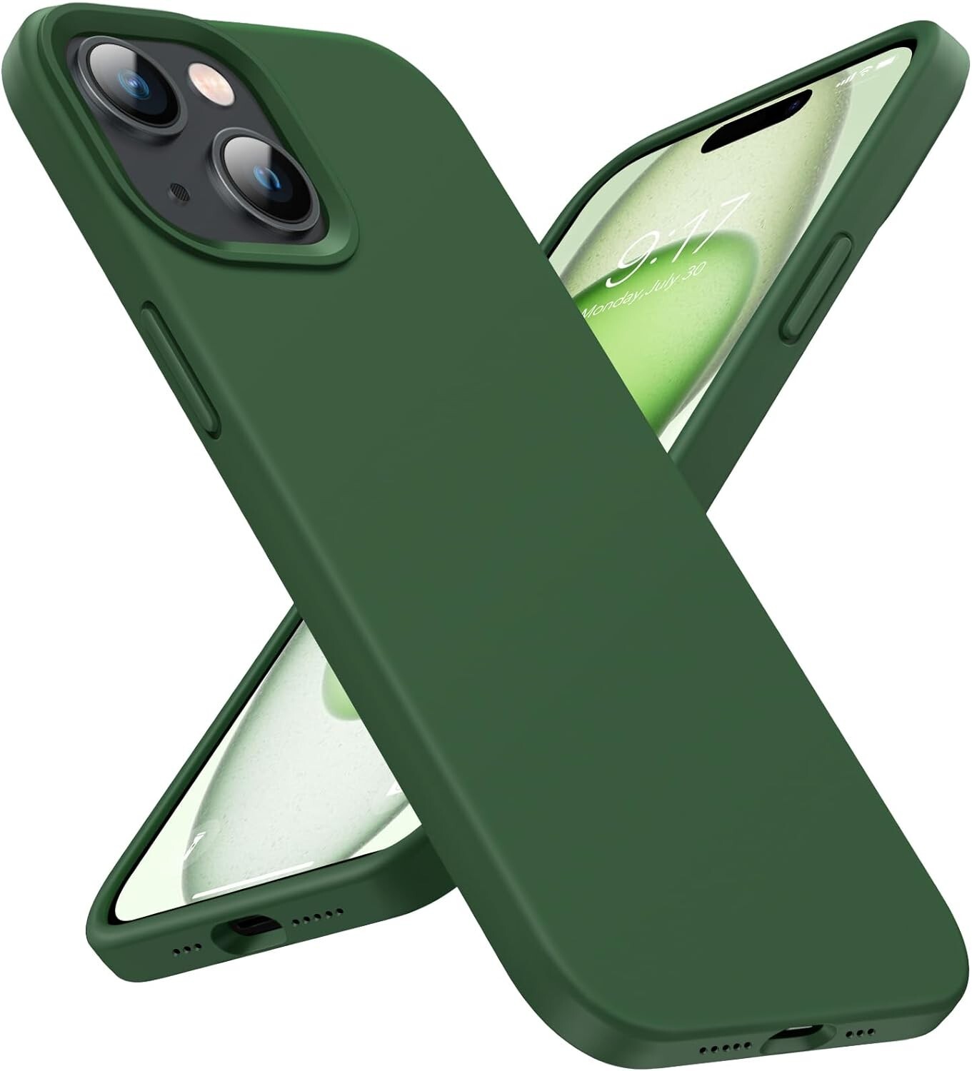 Designed for Iphone 15 Case, Silicone Phone Case [Military Grade Drop Protection-image