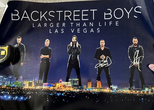 Backstreet Boys Las Vegas T-Shirt - Offizielles Merchandise August 10