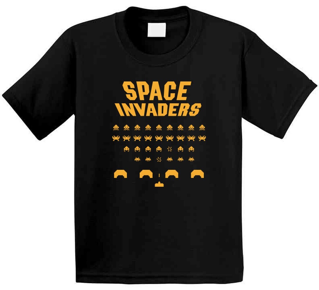 Space Invaders Ready Player One T Shirt