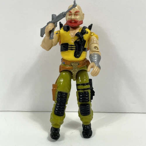 GI Joe 1987 TAURUS Slaughters Renegades 100% Complete 3 3/4" Action Figure