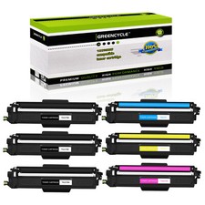 Set of 6PK Color TN227 Toner for Brother HL-L3210CW MFC-L3710CW MFC-L3730CDN