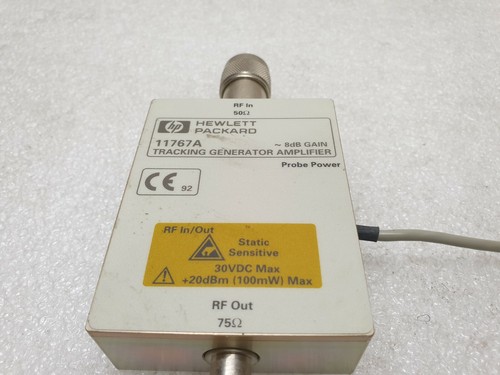 Hewlett Packard TRACKING GENERATOR AMPLIFIER HP11767A 11767A - Picture 7 of 7