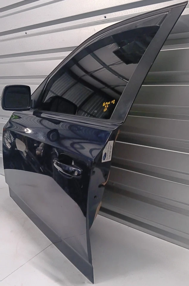 BMW X3 3.0si 2005-2010 conductor completo puerta delantera izquierda con espejo retrovisor lateral. Foto 2 de 4