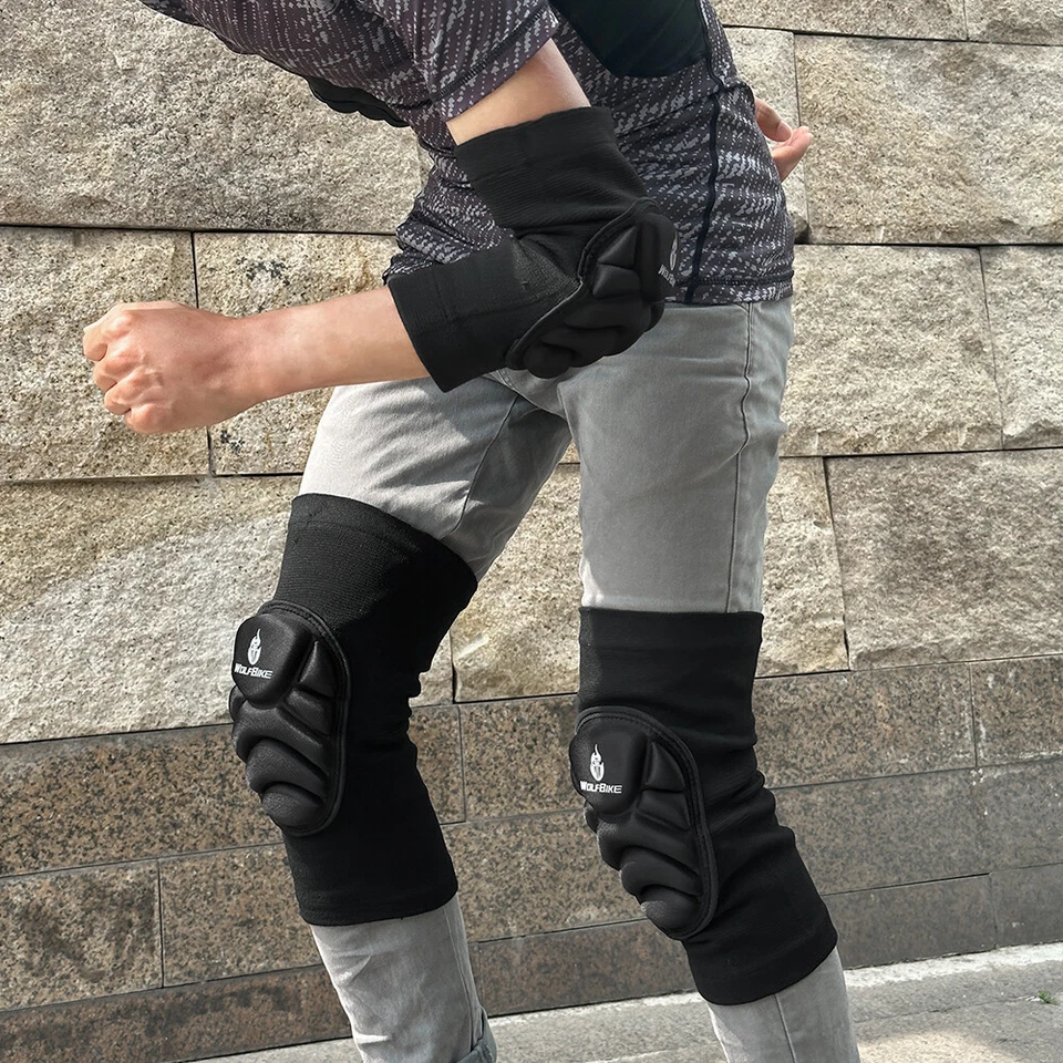Rodilleras WOSAWE para adultos ciclismo soporte equipo de protección protectores deportes esquí Foto 4 de 4