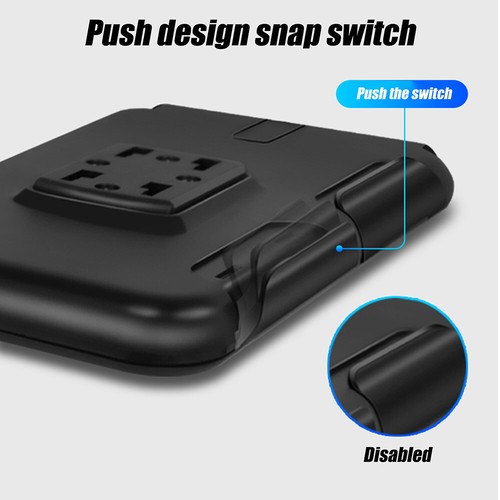 Halterung Halter Fahrrad Motorrad Handy Tasche für Apple iPhone 13 12 11 Pro DHL - Zdjęcie 9 z 10