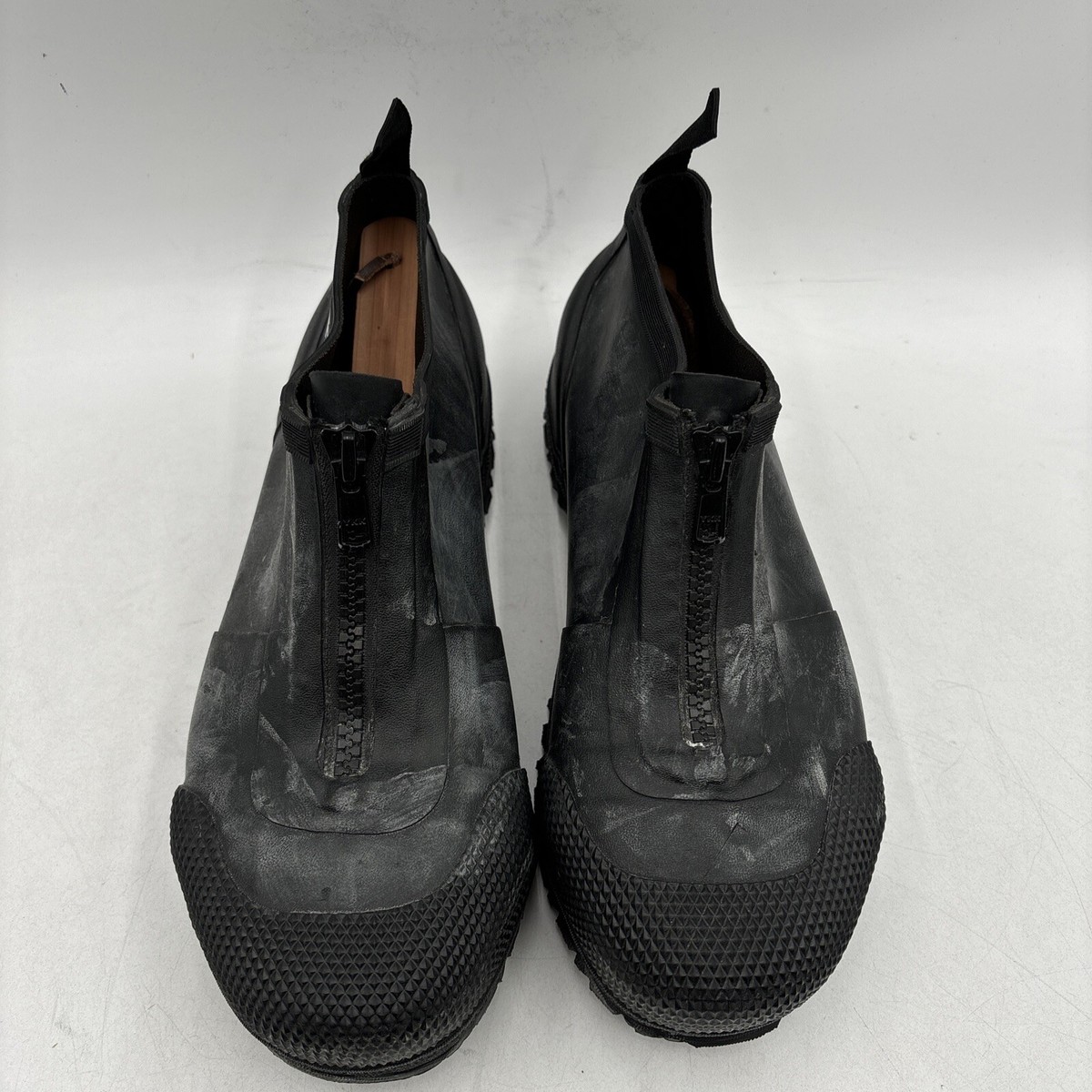 BOGS Overshoe Zip Composite Safety Toe Shoes Black Unisex Size 6