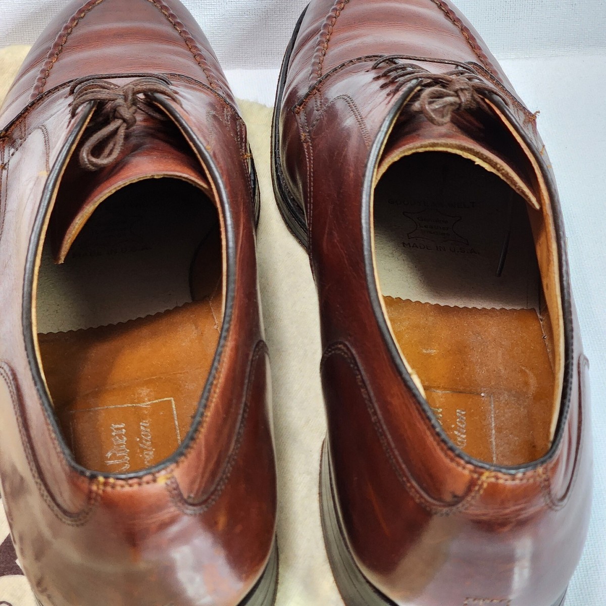 Alden Norwegian Split Toe Blucher 962 - Recent Restoration | eBay
