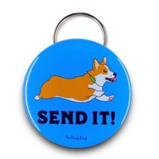 Corgi Dog Send It Bottle Opener Keychain Handmade Pet Portrait Accessories