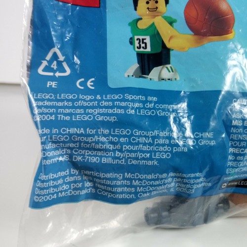 McDonald's NEW LEGO Sports Basketball Action Figure Toy Happy Meal Toy No. 8 - Picture 7 of 7