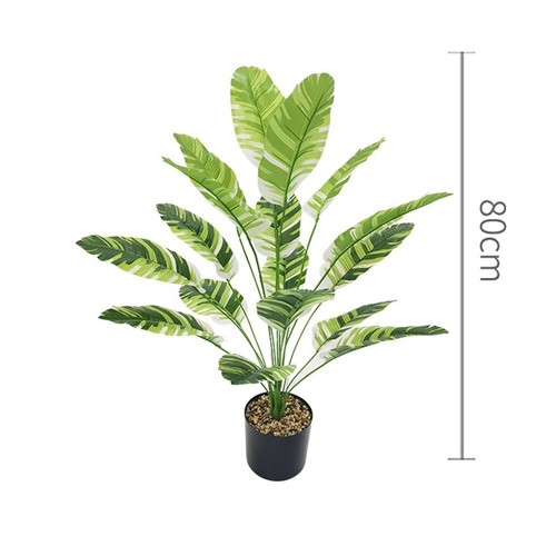 Real Touch Large Tropical Palm Tree Office Desktop Decoration - Picture 17 of 30