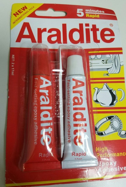 araldite for shoes