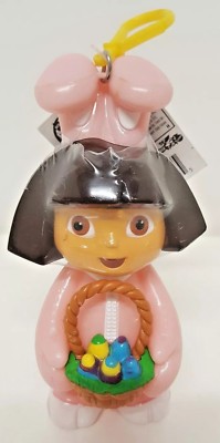 Dora the Explorer Pink Bunny Rabbit Fruit Candy Toy Dispenser