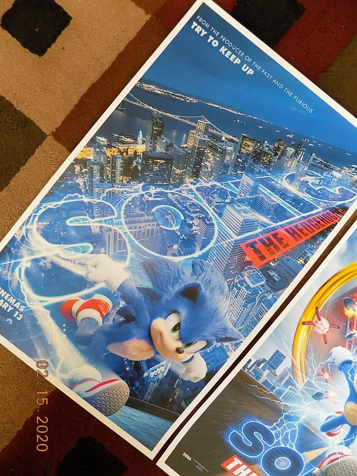 Sonic 2 recebe três novos posters promocionais para as personagens