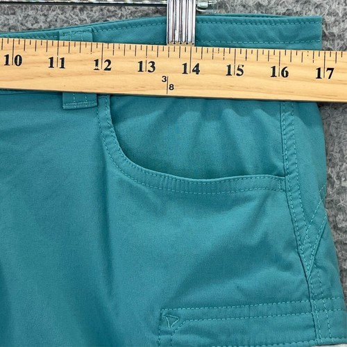 EDDIE BAUER First Ascent Shorts Womens 12 Teal Outdoors Hiking Camping - Picture 4 of 13