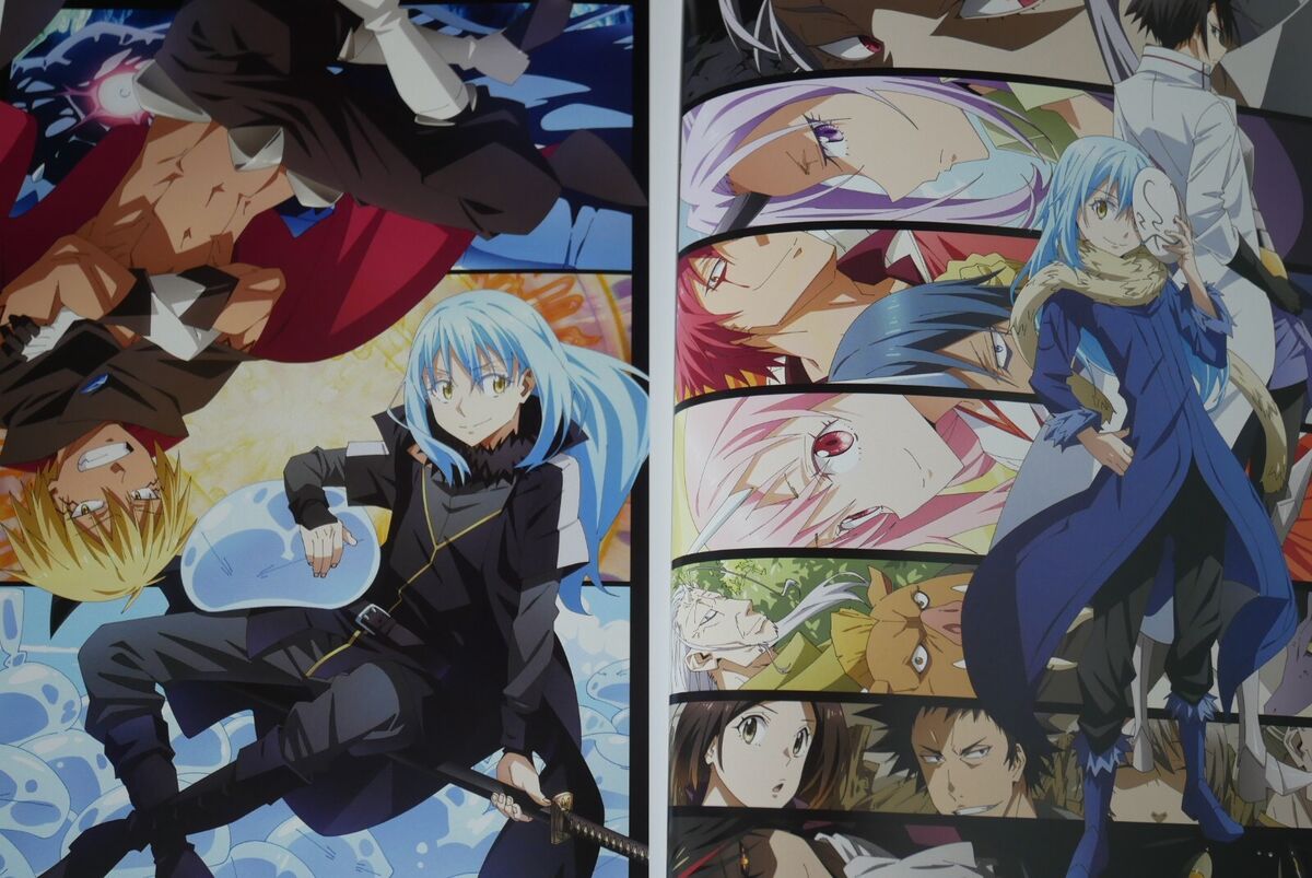 That Time I Got Reincarnated as a Slime Anime Illustration Collections  (Tensei Shitara Suraimu Data)