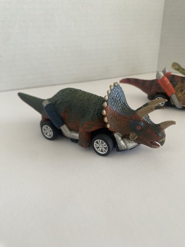 New Dinobros Dinosaur Toy Pull Back Cars, 6 Pack Dino Toys - Picture 6 of 14