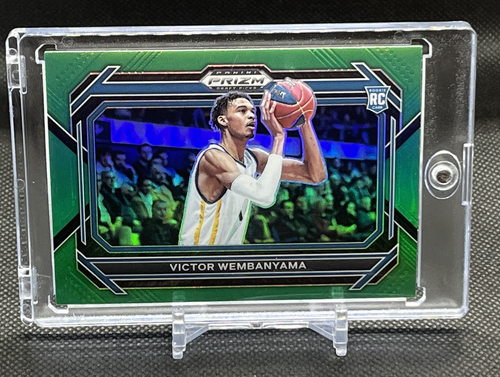 2023 Victor Wembanyama Prizm Rookie Variation Green Prizm #2 RC NM/MT - 第 1/5 張圖片