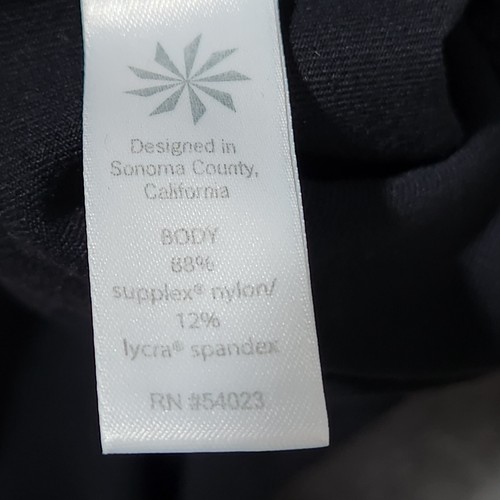 ATHLETA Chaturanga High Rise Pants Leggings Yoga Black Ankle Zip #348911 Sz S - Picture 14 of 16