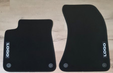 Front Two Car Floor Mats Velour For Audi A8 2002-2010 Waterproof Carpet Liners
