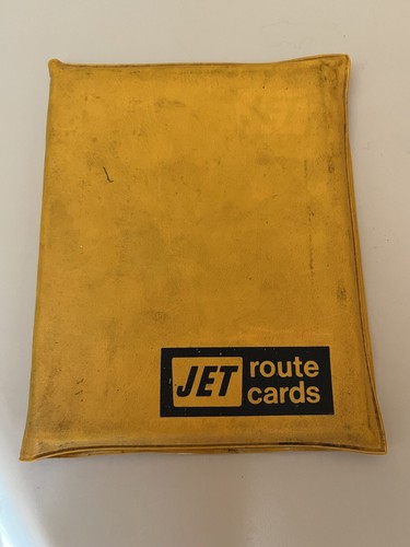 Vintage Jet Map Book