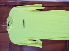 New Shein Neon Yellow Bodycon dress L 8-10