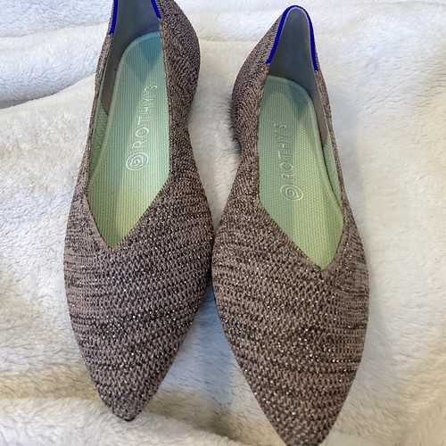 Rothy's The Point Star Dust Metallic Ballet Flat Women’s US 11.5 EU 42.5