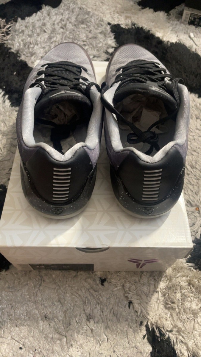 Size 12 - Nike Kobe 9 EM Premium Metallic Silver Clean With  display picture 1