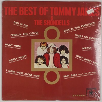 TOMMY JAMES & THE SHONDELLS: Best Of US Roulette Sealed Vinyl LP Rock