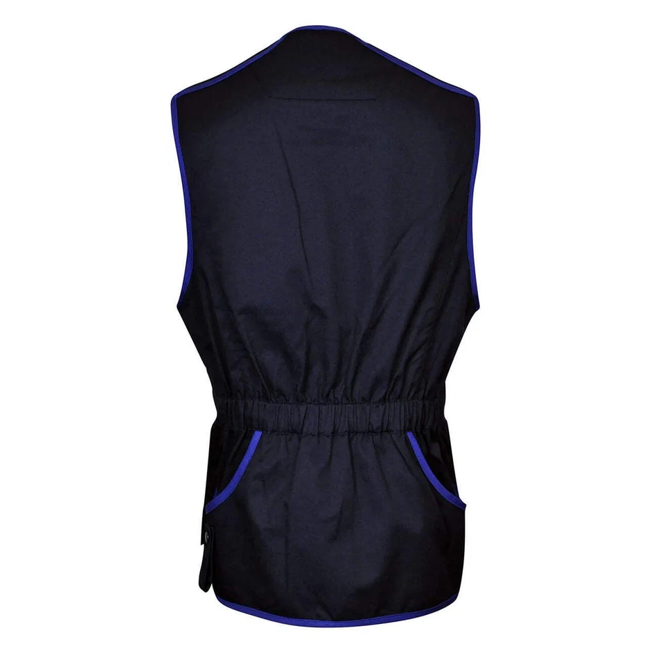 Beretta Unisex Trap Shooting Vest Navy and Beretta Blue - Image 2 of 3