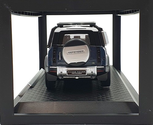 QY Toys 1/24 Scale Diecast Q2002A - Land Rover Defender 110 - Dark Blue/White - Photo 7/8
