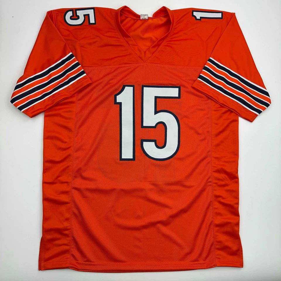 Autographed/Signed Rome Odunze Chicago Orange Football Jersey JSA COA - Image 4 of 4